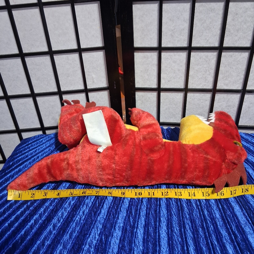 Red Raptor Stuffed Animal / Build-A-Bear - Picture 14 of 14